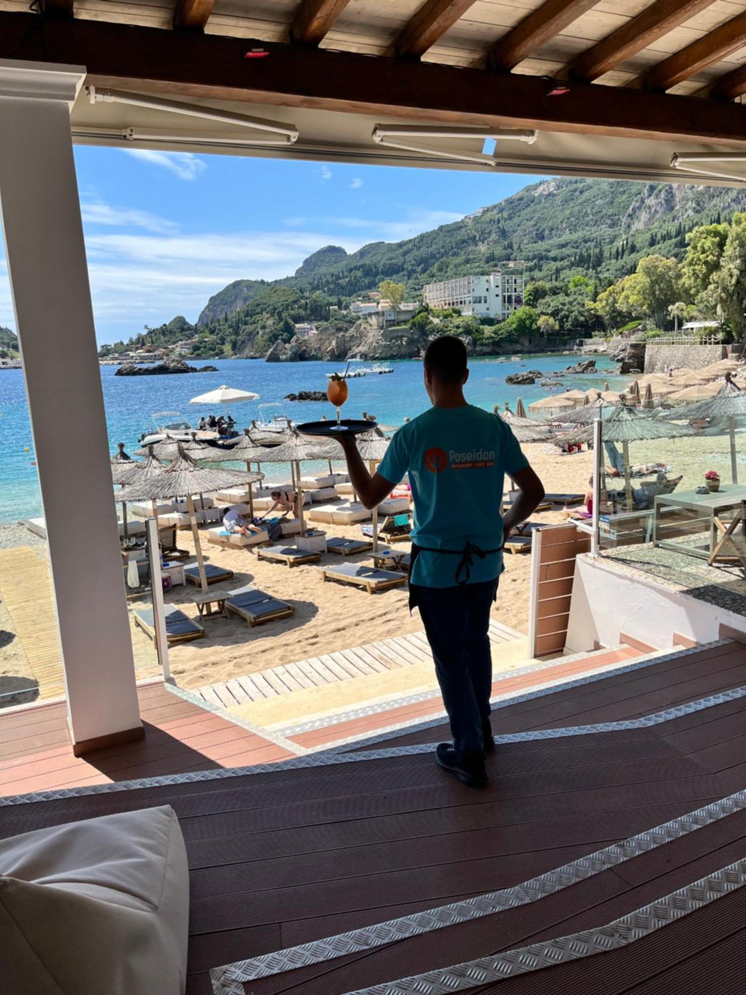 Poseidon Beach Bar & Restaurant Paleokastrítsa